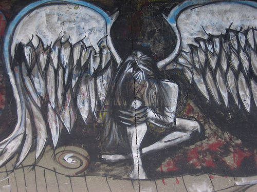 angel graffiti